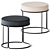 Paradiso Low Stool: Sleek and Stylish 3D model small image 2