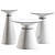 Baobab Ceramic Side Table: Modern Round Design 3D model small image 2