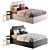 Adona Bed: Elegant and Versatile 3D model small image 2