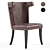 Murray Leather Dining Chair 3D model small image 1