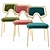 Modern Poly Chair: The Contract Chair 3D model small image 1