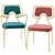 Modern Poly Chair: The Contract Chair 3D model small image 2