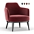 Elegant Comfort: Locylle Chair 3D model small image 1