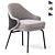 Contemporary Angie Dining Chair 3D model small image 1