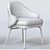 Contemporary Angie Dining Chair 3D model small image 4