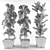 3D Greenery Collection: Indoor Plants 3D model small image 5