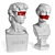 Classic Venus & David Busts 3D model small image 2