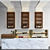 Marble Café: Design, Desserts, Refrigerator 3D model small image 3