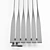 Terma Cyklon V Designer Vertical Radiator 3D model small image 5