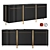 Elegant Versaga Sideboard - Stylish Storage Solution 3D model small image 1