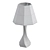 Mid-Century Teak Table Lamp 3D model small image 2