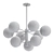 Radiant Brilliance: Paige 9-Light Chandelier 3D model small image 2