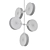 Celestial Cascade Pendant Chandelier 3D model small image 2
