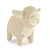 Plush Sheep Interior Toy 3D model small image 5