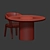 Contemporary Dining Set 97 3D model small image 1