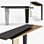 Lego Console Table: Modern Rectangular Design 3D model small image 1