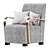 Modern Marilyn Armchair 3D model small image 4