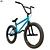 Blue BMX Sport Bike 3D model small image 1