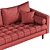 Convertible Swing Sofa Bed 3D model small image 5