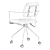 Modern Swivel Desk Chair 3D model small image 5