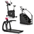 AnyFit Fitness Equipment: Al-5R Treadmill | Al-5V Exercise Bike | LED S-3 Stair Climber 3D model small image 6