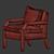 Sleek 3DSMax Chair 3D model small image 5