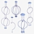 LIAISON SPLIAIX: Stylish LED Pendant Lights 3D model small image 3