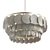 Calypso 3-Tier Chandelier: Exquisite Illumination for Every Space 3D model small image 1