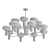 Elegant Bentley Chandelier: Illuminate Your Space 3D model small image 2