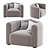 Sancal CORE Armchair: Modern Comfort 3D model small image 2