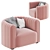 Sancal CORE Armchair: Modern Comfort 3D model small image 3