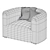 Sancal CORE Armchair: Modern Comfort 3D model small image 5