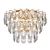 Elegant Liscia Flush Mount Light 3D model small image 1