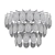 Elegant Liscia Flush Mount Light 3D model small image 2