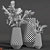 Elegant Pampas in Vase 3D model small image 4