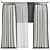 Title: Refined and Redesigned Curtain 3D model small image 1