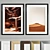 Art Frame A91: Stylish Frames for Your Artwork 3D model small image 2
