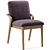 Elegant Grace Side Chair 3D model small image 2