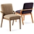 Elegant Grace Side Chair 3D model small image 4