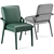 Elegant Grace Side Chair 3D model small image 5