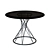 Title: Niut Glass Dining Table - Stylish Ø 120cm 3D model small image 1