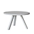 Sleek Shanelle: Ø120 Black Table 3D model small image 2