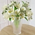 Elegant White Rose & Alstroemeria Bouquet 3D model small image 2