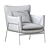 Alecto Armchair: Modern Elegance for Your Space 3D model small image 5