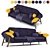 Elegant Flexform Sofa 2015 3D model small image 1