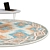 Elegant Circle Rugs | No. 170 3D model small image 2