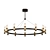 Enchanting Glow Pendant Chandelier 3D model small image 1