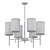 Bustaman Pendant Chandelier | Contemporary Lighting 3D model small image 2