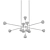 Luminous Apollo Chandelier Ensemble 3D model small image 2