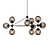 Modern Elegance: Modo Chandelier 3D model small image 1